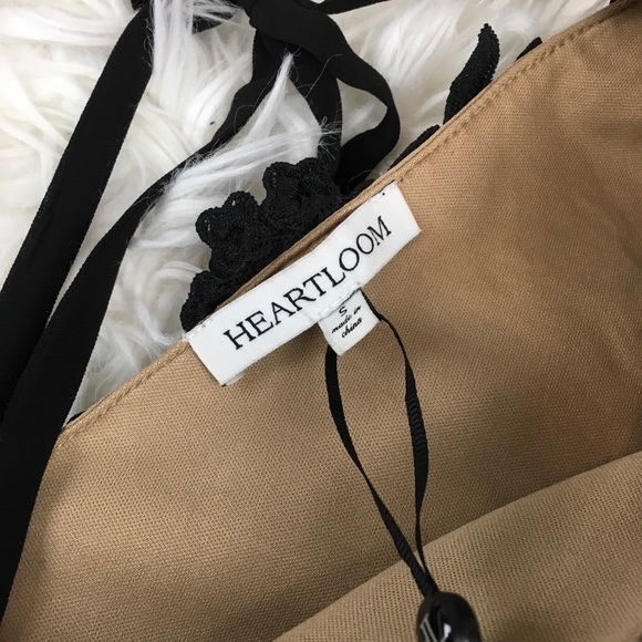 HEARTLOOM Women's Cocktail Dress Black Illusion - Picture 6 of 8